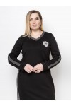 Платье Виталина черное