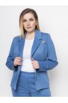 Костюм брючный Виктори василек
