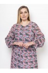 Платье шифоновое Ярина разноцвет