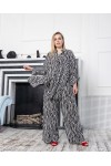 Женский летний костюм Фиби зебра