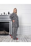 Женский летний костюм Фиби зебра