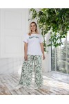 Летний женский комплект Иви зеленый