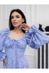 Нежное платье Натэлла василек