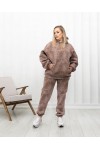 Костюм спортивный на флисе Лаки беж