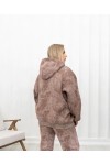 Костюм спортивный на флисе Лаки беж