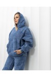 Костюм спортивный на флисе Лаки деним