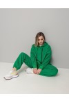Спортивный женский костюм Клео зеленый