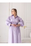 Элегантное платье-рубашка Лейла сирень