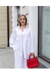 Женский брючний комплект Дали белый