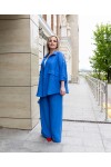 Женский брючний комплект Дали электрик