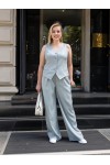 Костюм с жилеткой Санни мята