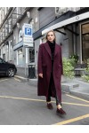 Женское демисезонное пальто Даяна марсала