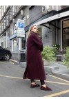 Женское демисезонное пальто Даяна марсала
