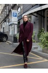Женское демисезонное пальто Даяна марсала