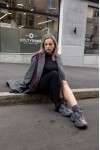 Стильное демисезонное пальто Сейди серый