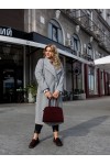 Женское демисезонное пальто Сейди серый