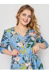 Платье женское Лиза голубое
